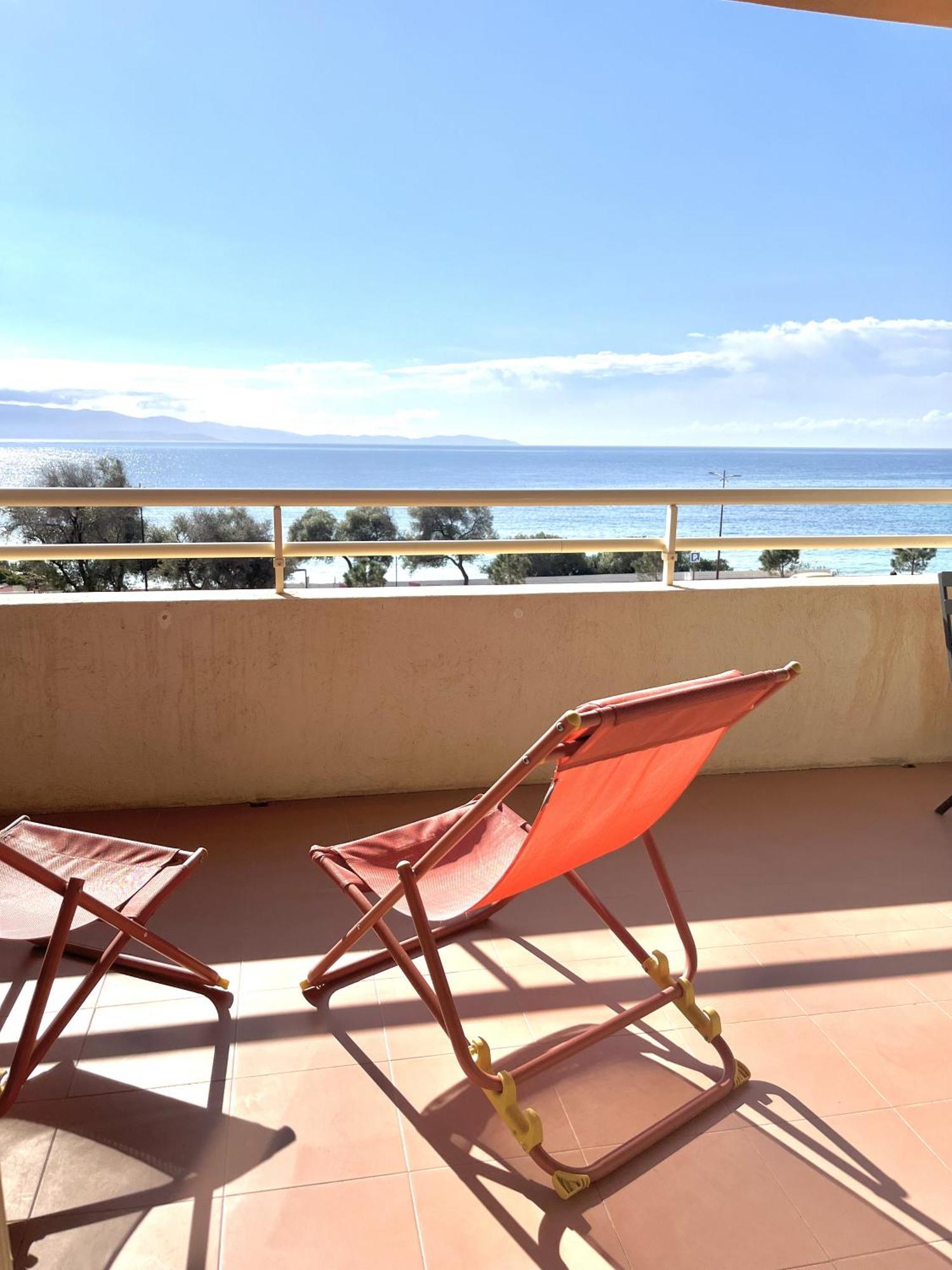 Aria Marina Duplex Vue Route Des Sanguinaires, A 50m, Parking Gratuit, 4 Pers *